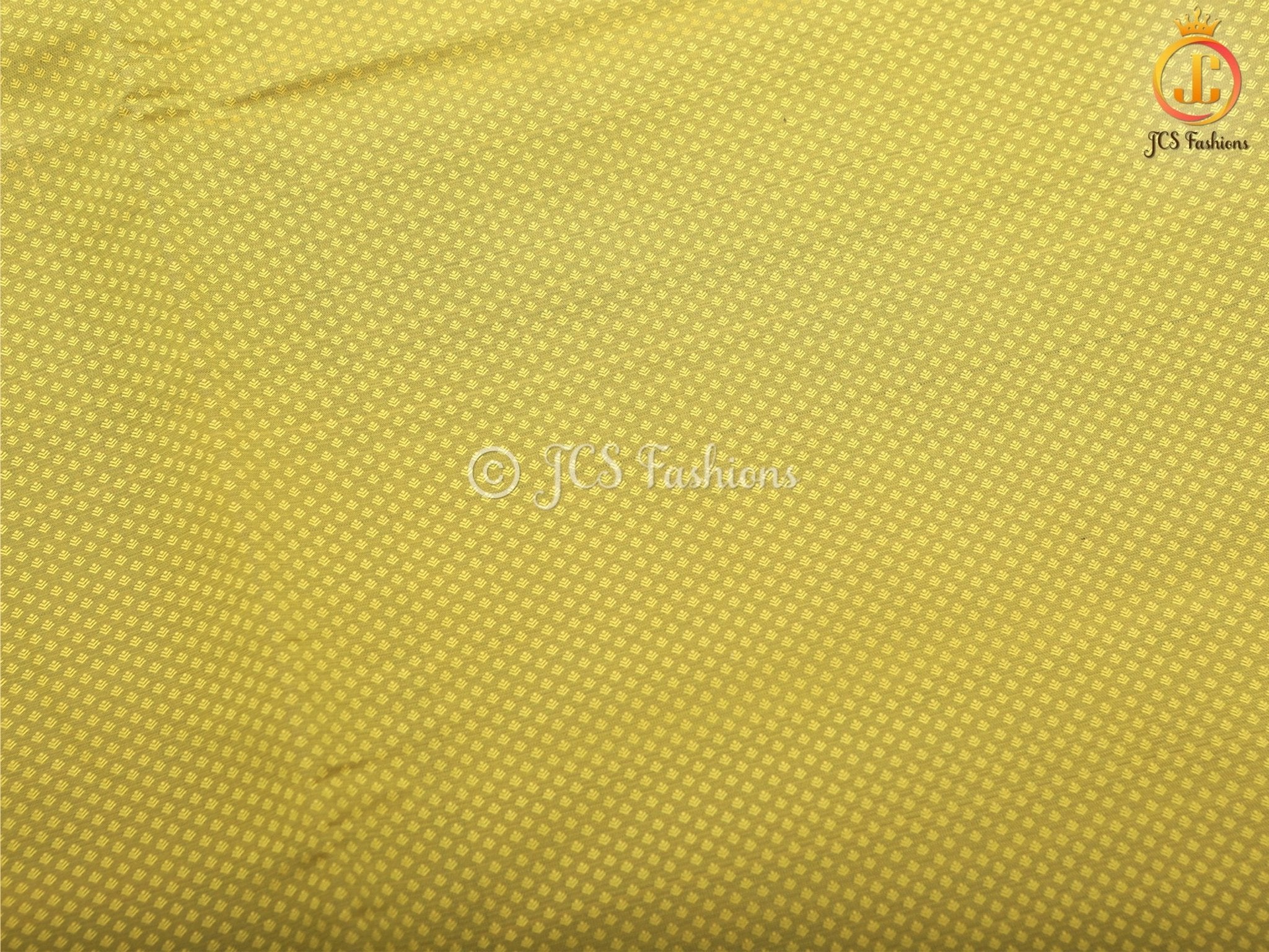 Gold Zari Border Korvai Plain Body Semi Silk Saree With Blouse SAREE JCS Fashions