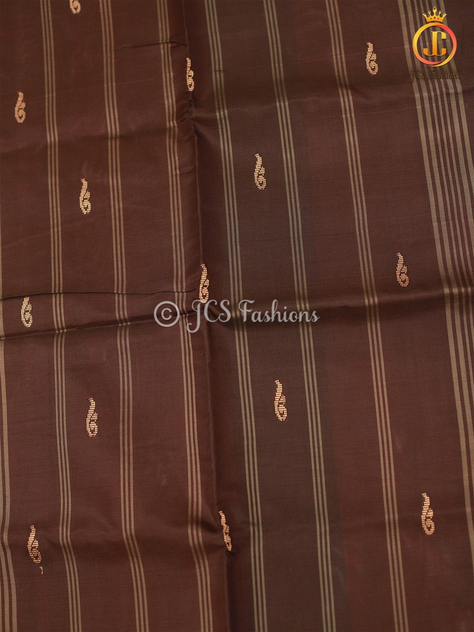 Handwoven Traditional VAALAI Pattu/Banana pith Saree For Women SAREE JCS Fashions