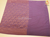 Jaal Zari Weaving Khadi Georgette Saree With Stitched Blouse SAREE JCS Fashions