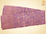 Jaal Zari Weaving Khadi Georgette Saree With Stitched Blouse SAREE JCS Fashions