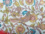 Kalamkari and Patola Print Soft Silk Saree With Kanchi Border SAREE JCS Fashions