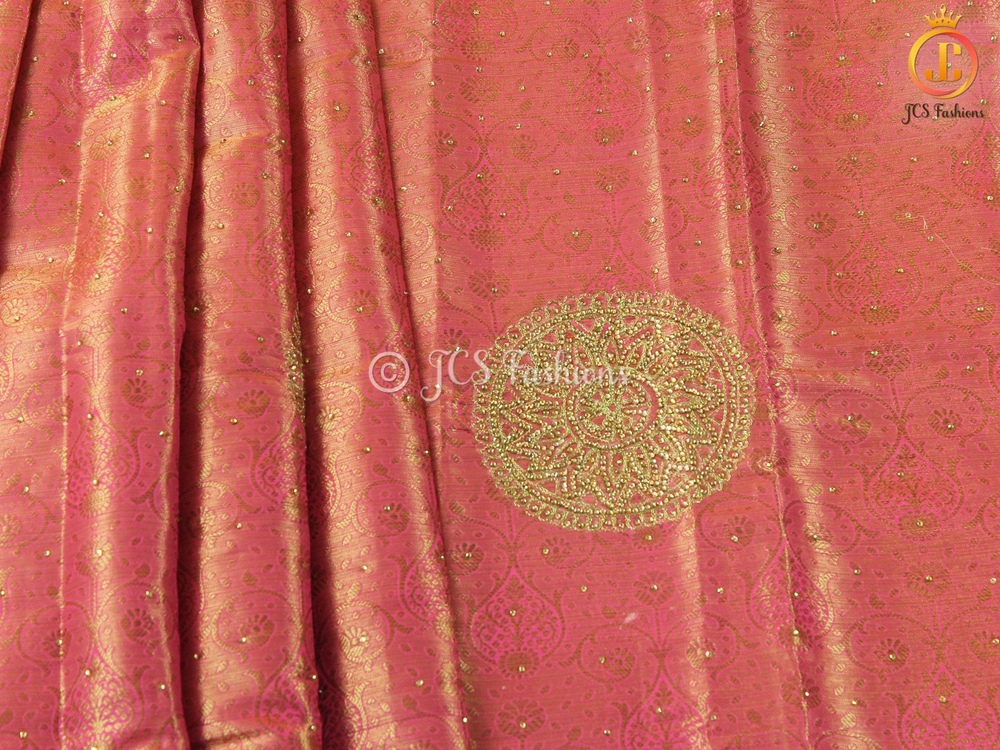 Kora Weaving Muslin Silk Designer Saree SAREE JCS Fashions