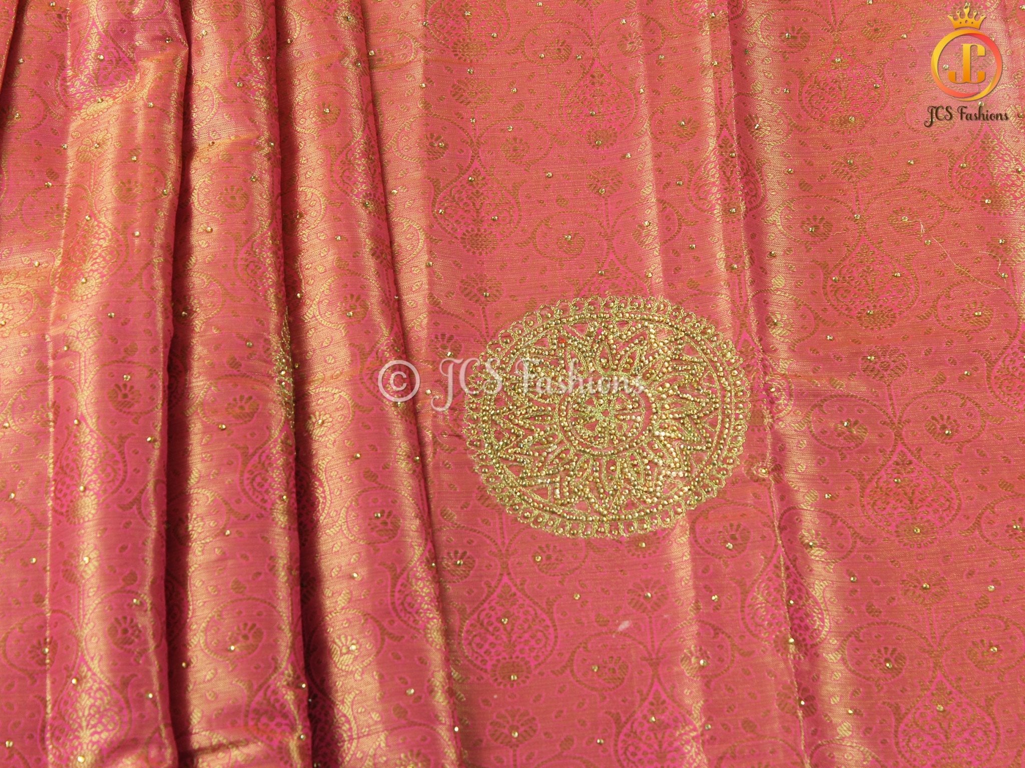 Kora Weaving Muslin Silk Designer Saree SAREE JCS Fashions