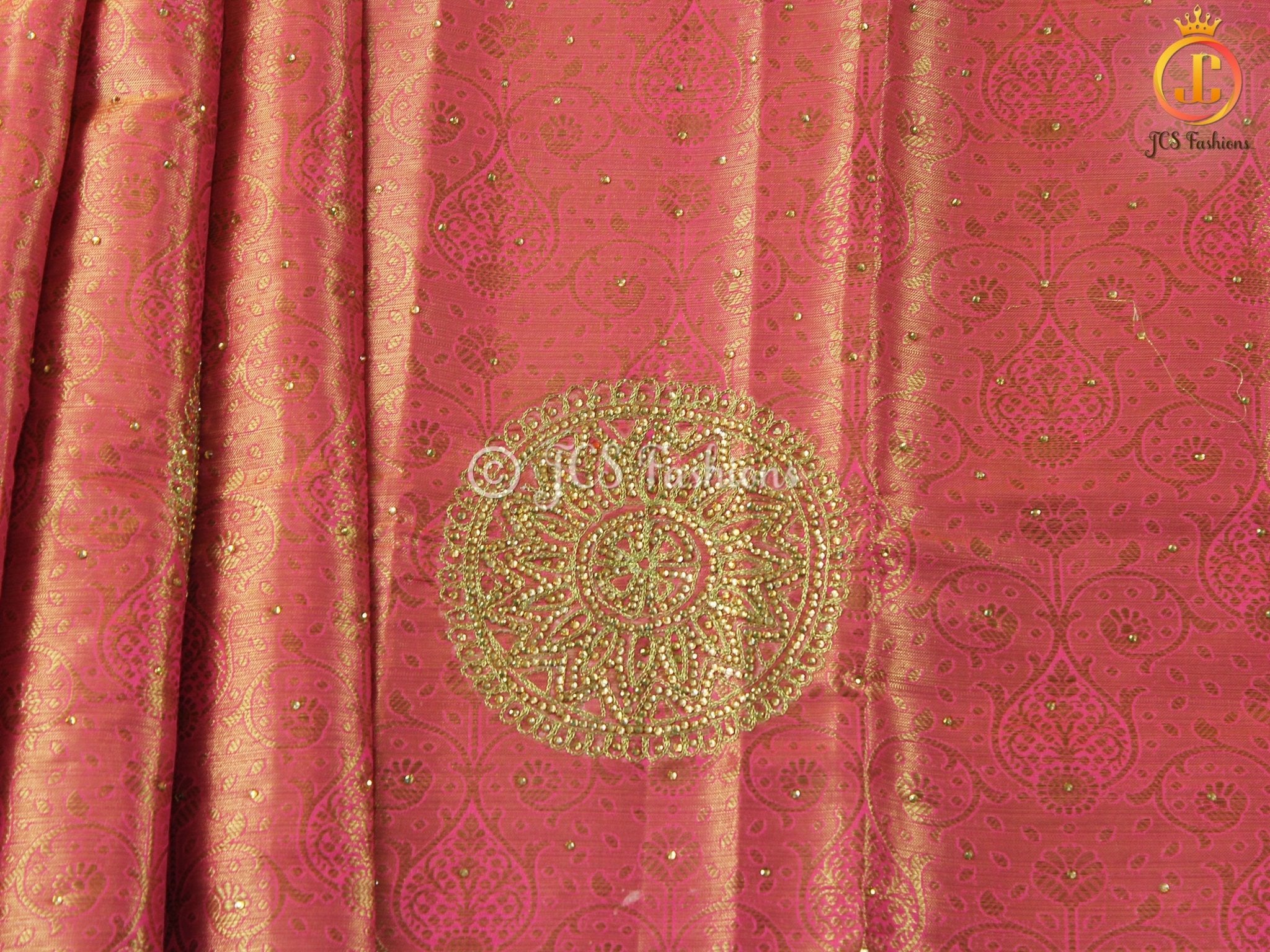 Kora Weaving Muslin Silk Designer Saree SAREE JCS Fashions