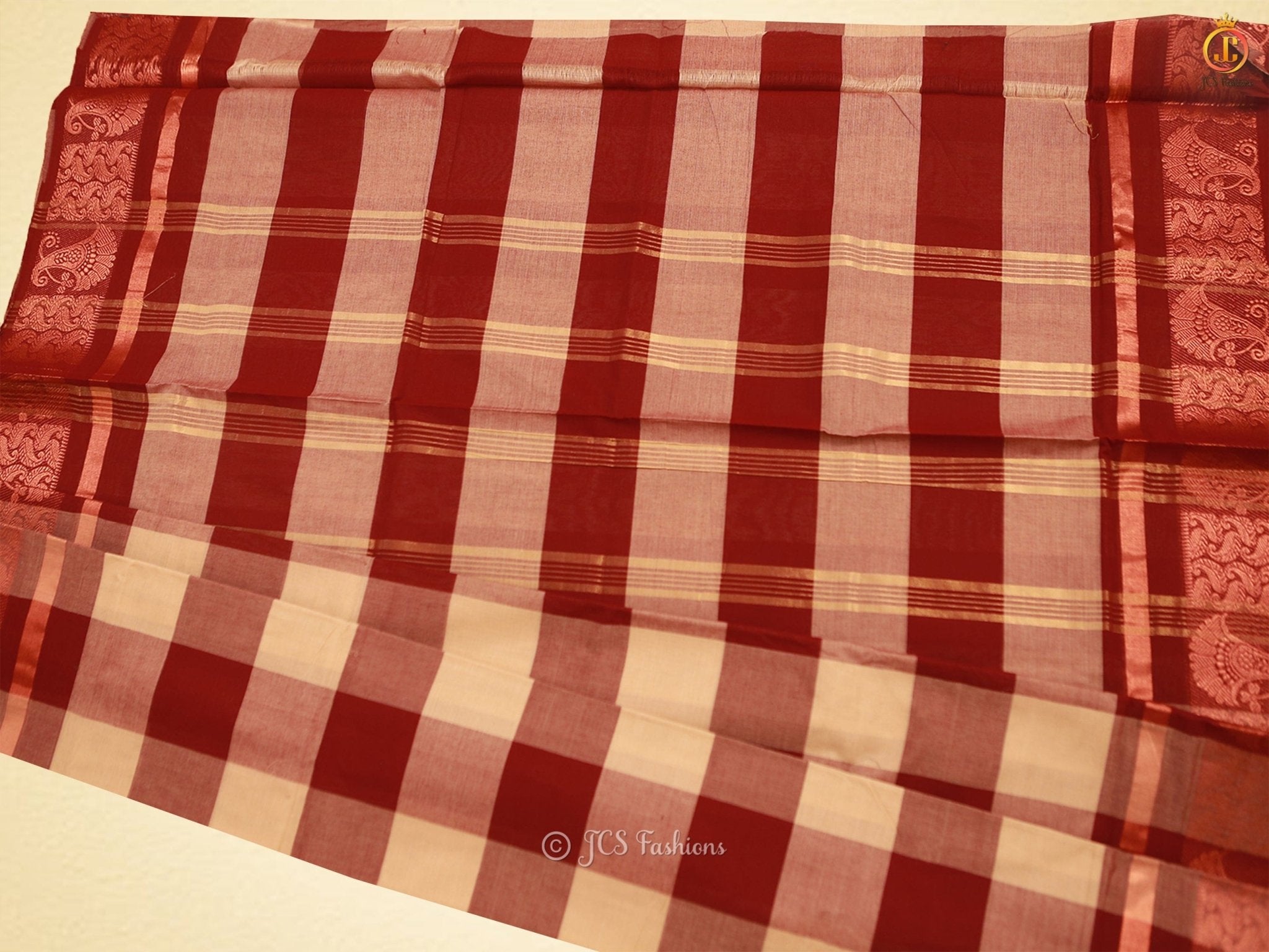 Madurai Sungudi Cotton Saree, Palum Pazham Design, Indian Saree SAREE JCS Fashions