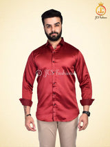 Men's Silk Shirt, Veshti Shirt, Indian Traditional Shirt MEN JCS Fashions