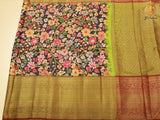 Peacock Design Traditional Kalamkari Saree With Blouse SAREE JCS Fashions