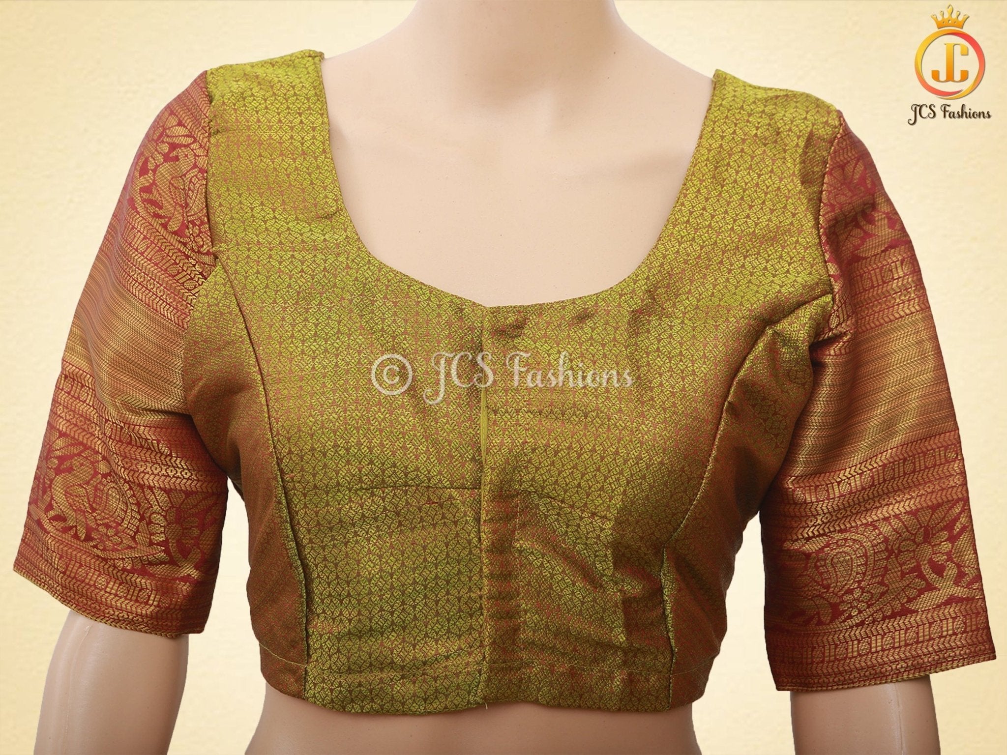 Peacock Design Traditional Kalamkari Saree With Blouse SAREE JCS Fashions