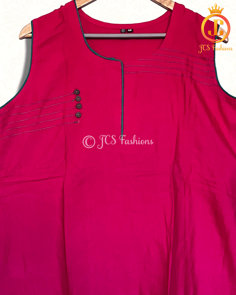 Premium Quality Cotton Kurti for Modern Women, Size: XXL/44 - JCS Fashions