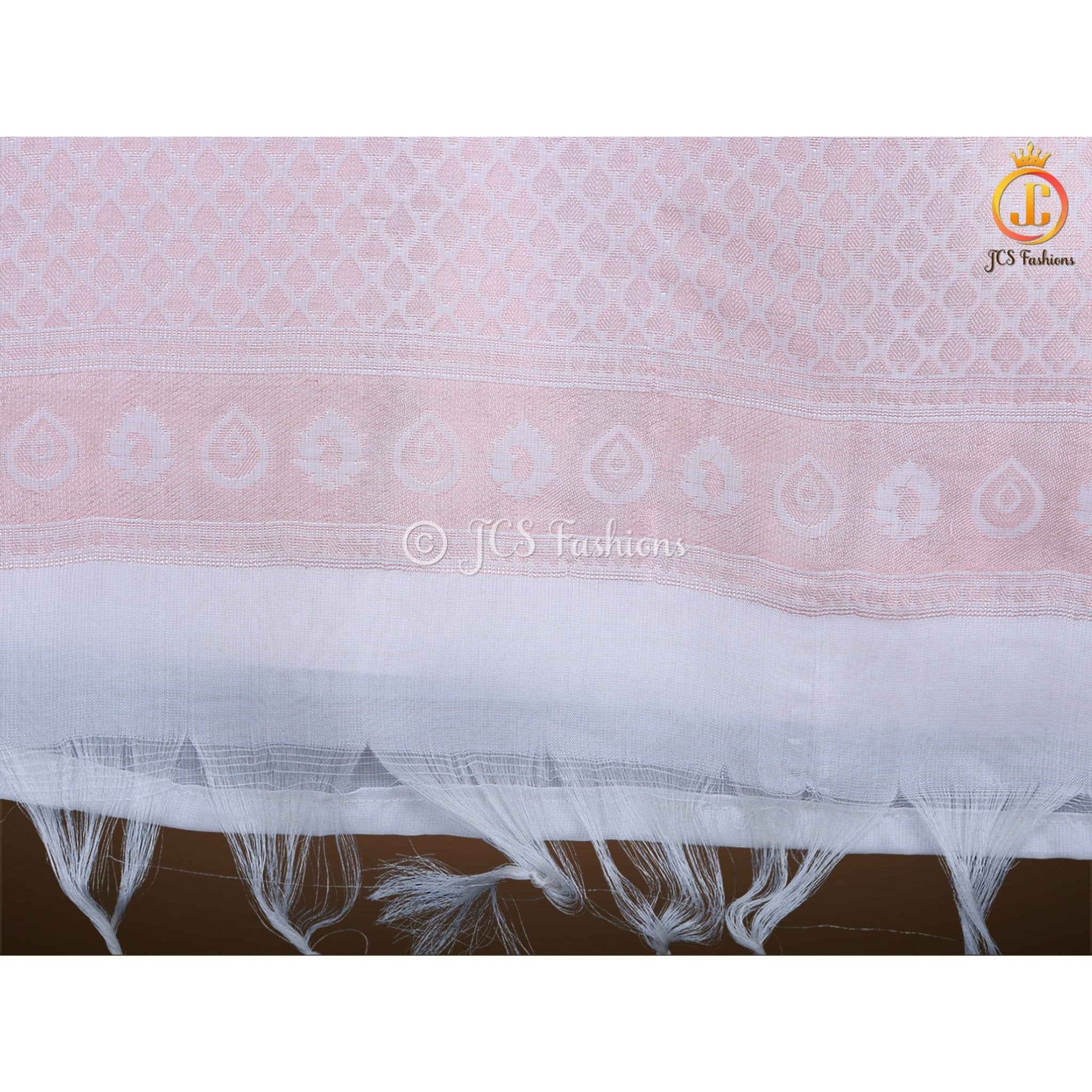 Pure Kanchipuram Silk Saree With Blouse, Copper Zari, Wedding Wear SAREE JCS Fashions