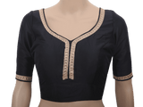 Sabyasashi Cut Ready-Made Blouse for Lehenga and Saree Blouse JCS Fashions Black 40