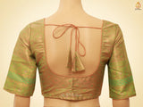 Soft Silk Saree With Copper Zari Weaves And Contrast Pallu SAREE JCS Fashions