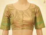 Soft Silk Saree With Copper Zari Weaves And Contrast Pallu SAREE JCS Fashions