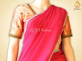 Unique and Trendy Half Saree Set For Teens | Peach LEHANGA JCS Fashions