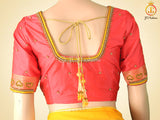 Unique and Trendy Half Saree Set  For Teens | Red