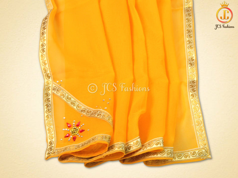 Unique and Trendy Half Saree Set  For Teens | Red