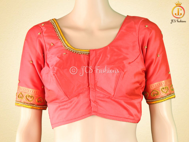 Unique and Trendy Half Saree Set  For Teens | Red